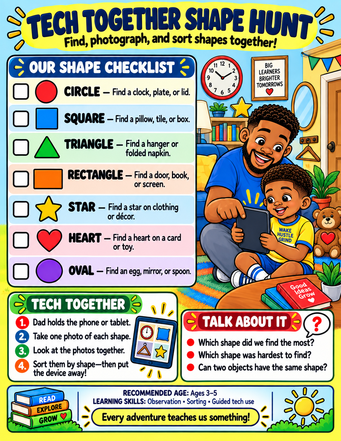 Tech Together Shape Hunt cover preview